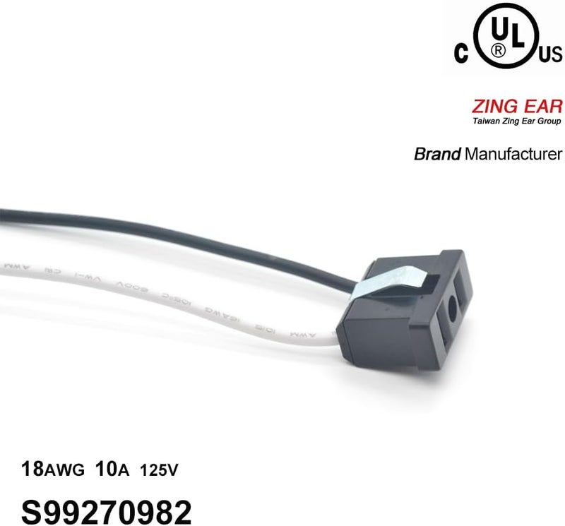 XCZZ S99270982 مخرج لمروحة العادم من بروان، 10A، 125V، 18AWG - Image 4